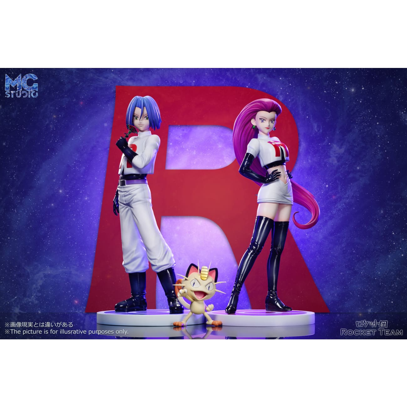 MG Studio - Scaleworld Team Rocket [14 Variants]