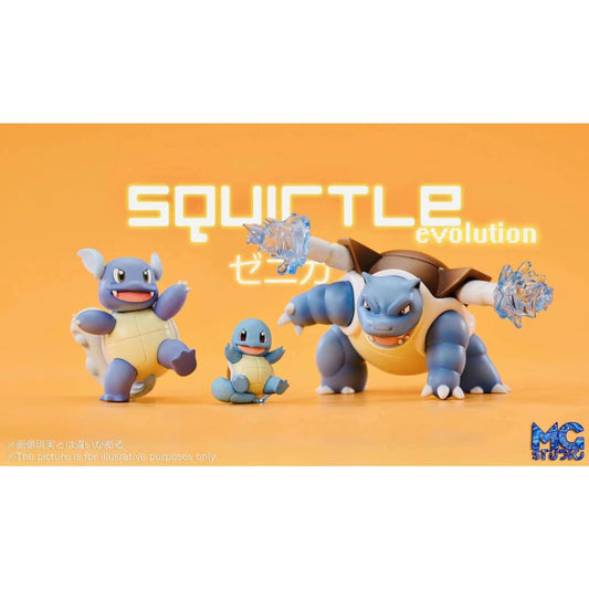 MG Studio - Squirtle, Wartortle & Blastoise [2 Variants]