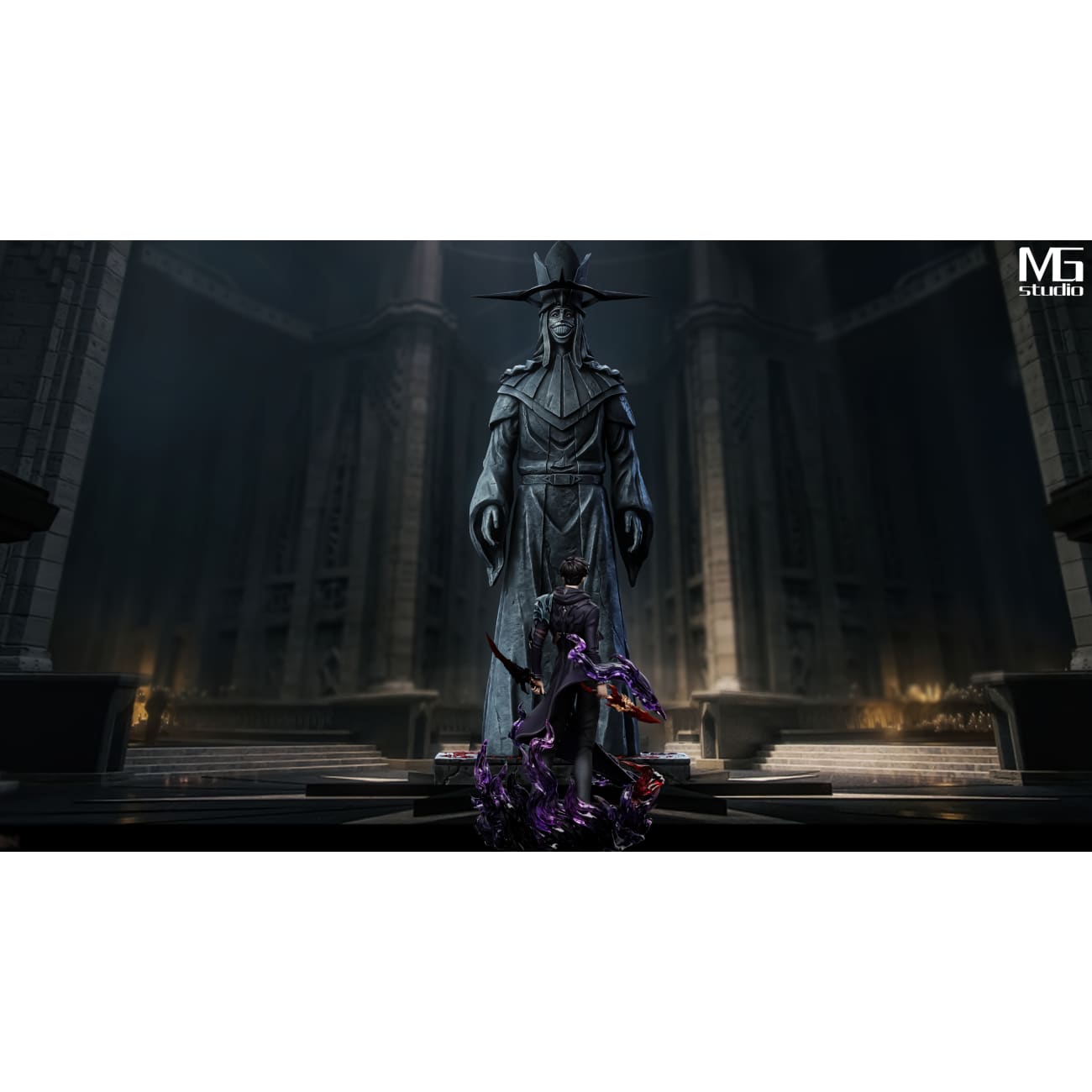 MG Studio - Standing Statue Of God