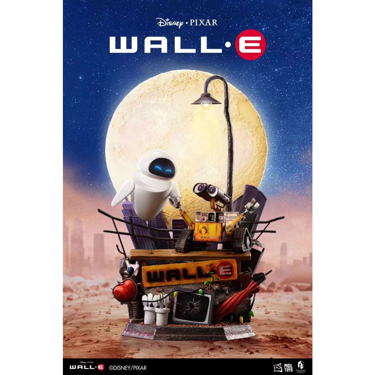 MGL TOYS - WALL-E & EVE