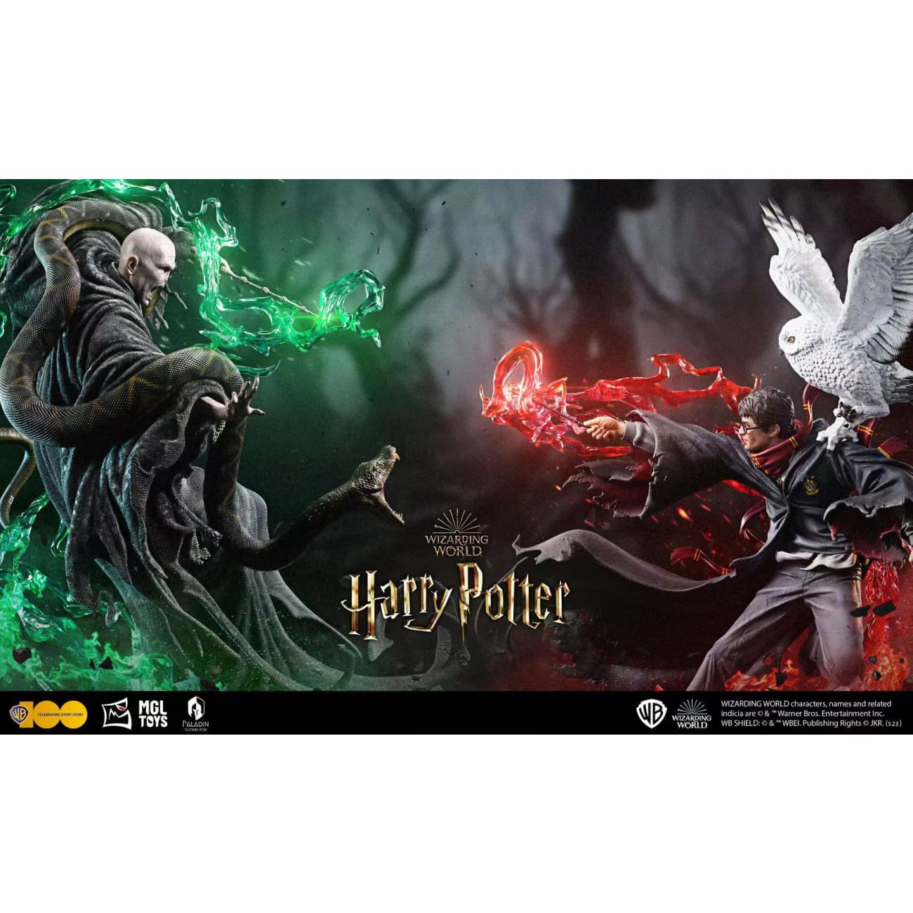 MGL Toys x Paladin Studio x Warner Bros - Harry Potter vs Lord Voldemort [Licensed][3 Variants]