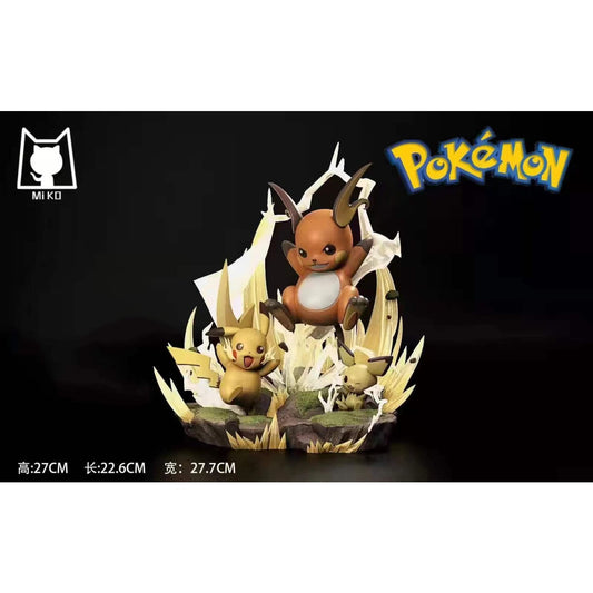 MiKo Studio - Pikachu and Raichu