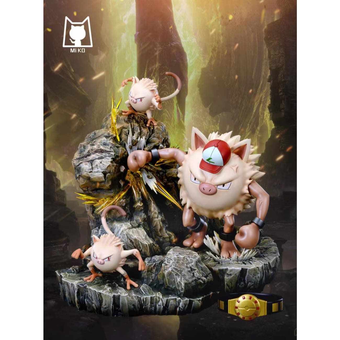 Miko Studio - Primeape and Mankey 