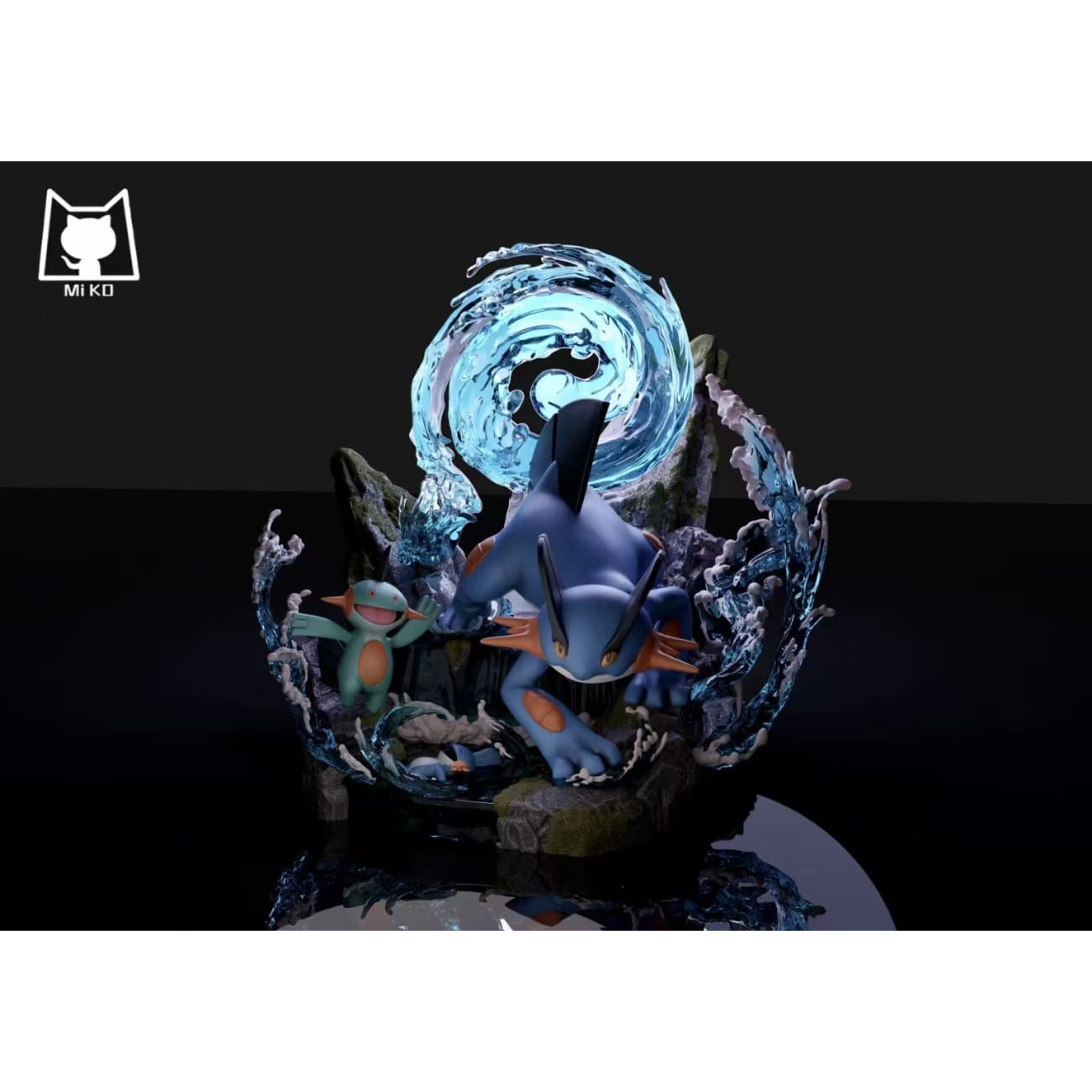 Miko Studio - Swampert Evolution Group 