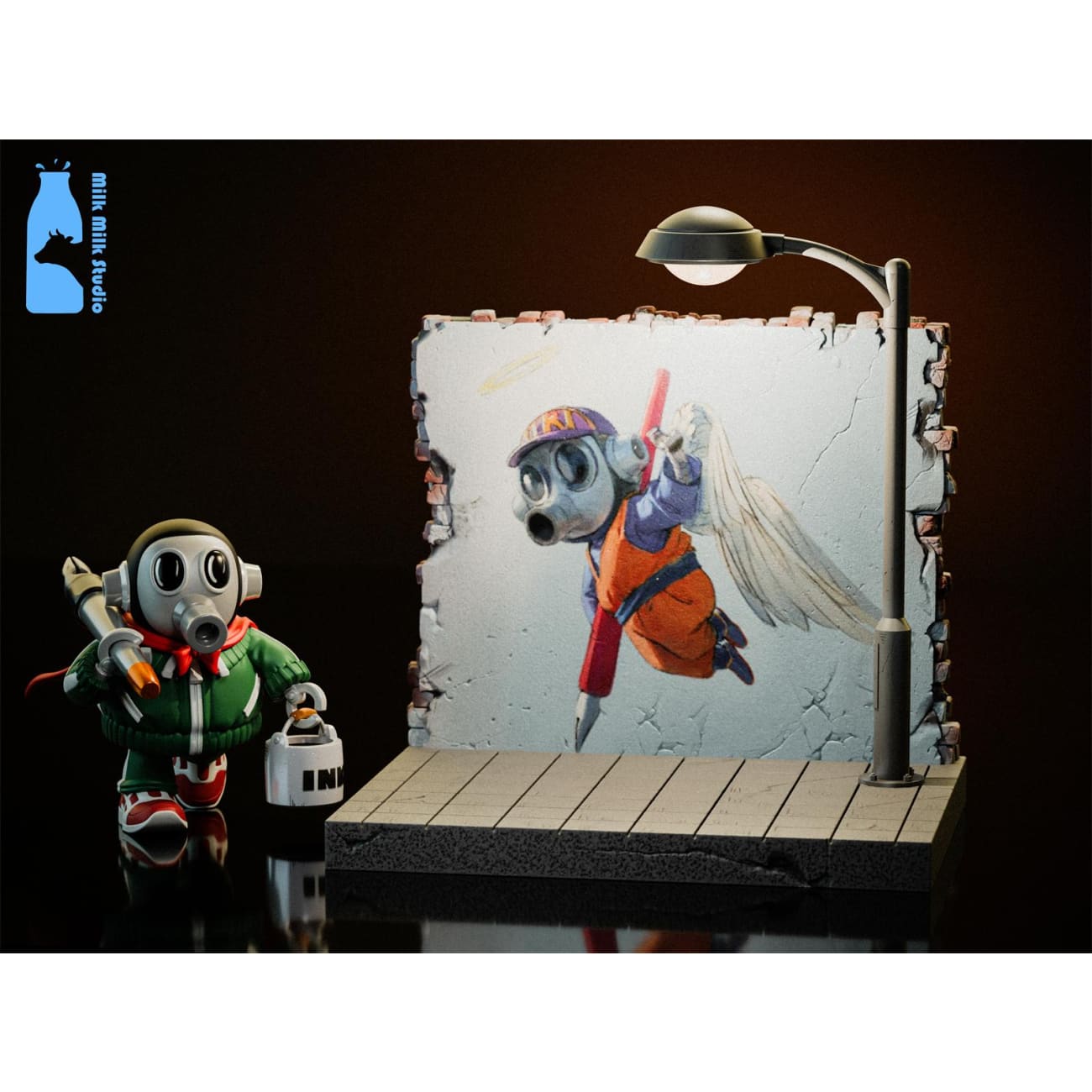 Milk Milk Studio (MMS) - Draw a classic picture Mr. Akira Toriyama [2 Variants]