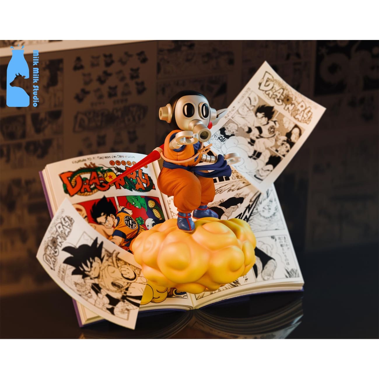 Milk Milk Studio (MMS) - Fly to your dream Mr. Akira Toriyama!