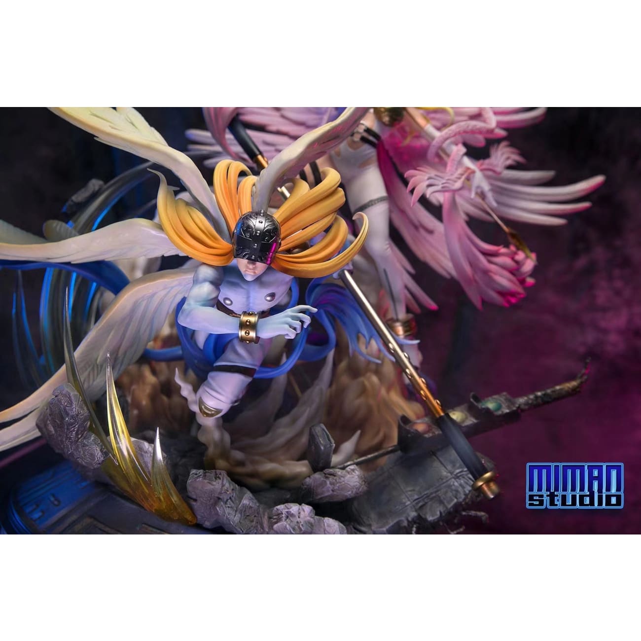 Miman Studio - Angemon & Angewomon