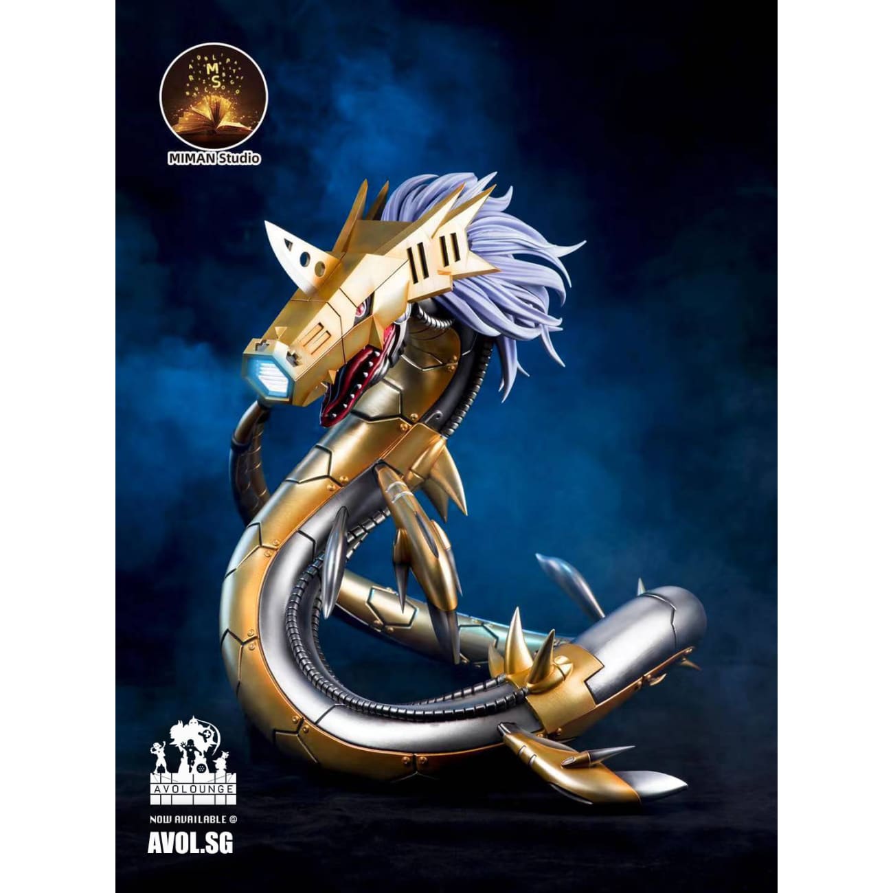 Miman Studio - Dark Master Series Metalseadramon
