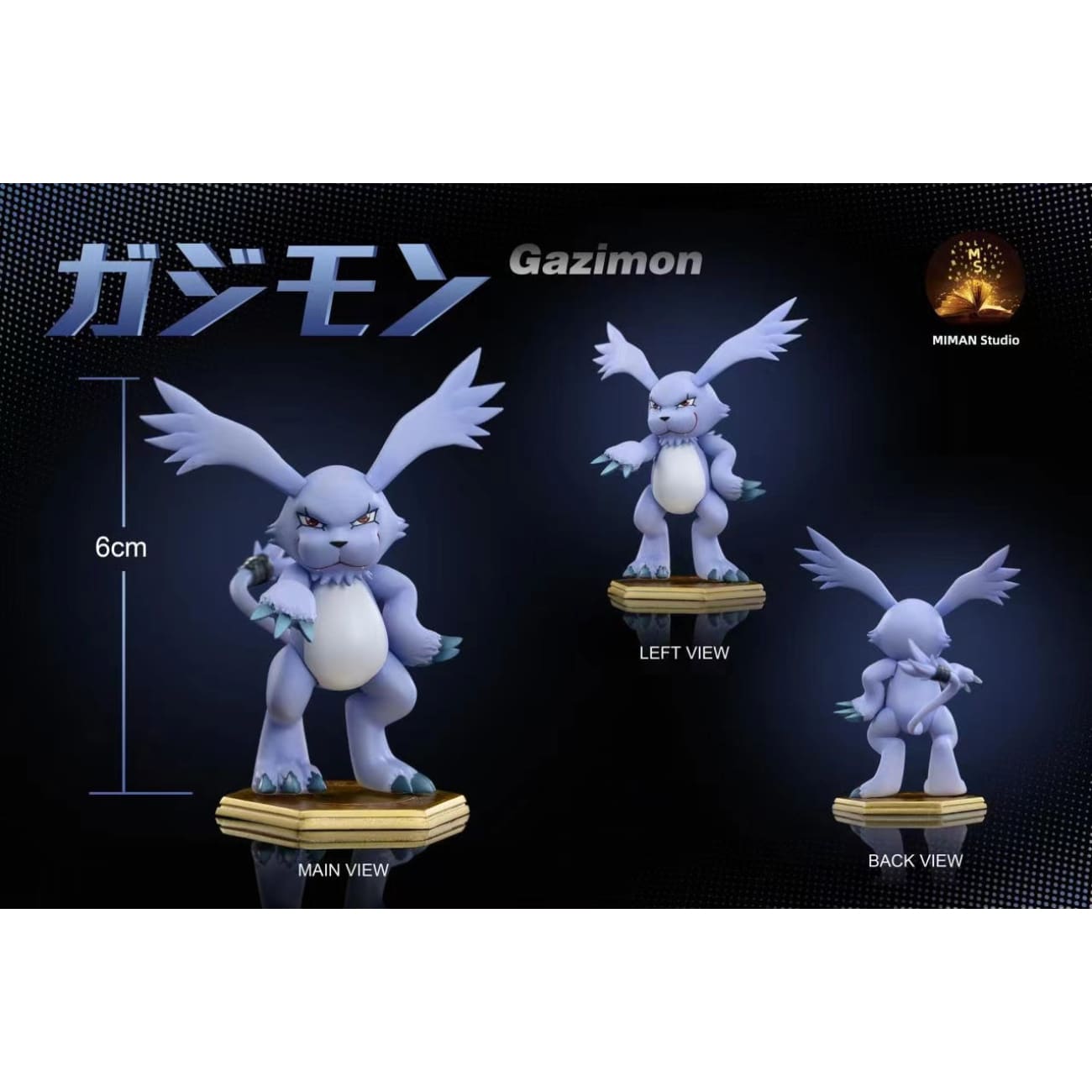 Miman Studio - Death Meramon / Gazimon / Pagumon [2 Variants]