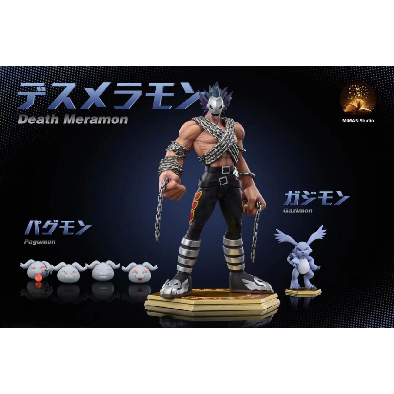 Miman Studio - Death Meramon / Gazimon / Pagumon [2 Variants]