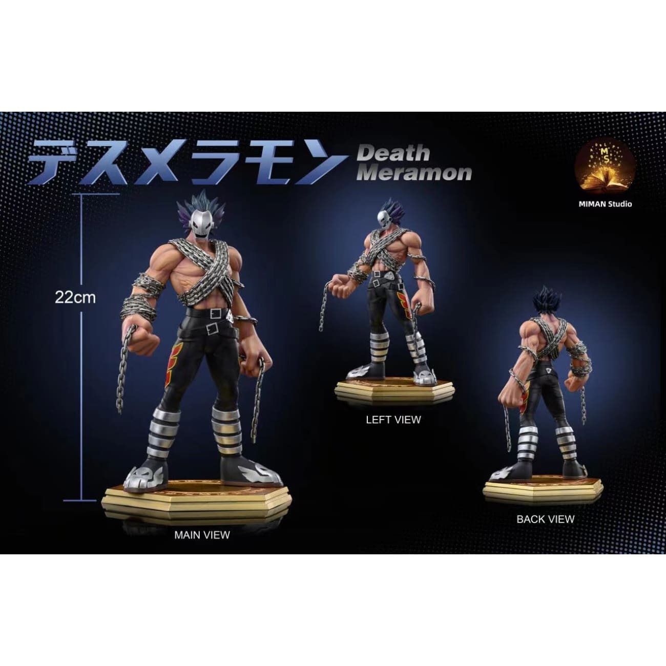 Miman Studio - Death Meramon / Gazimon / Pagumon [2 Variants]