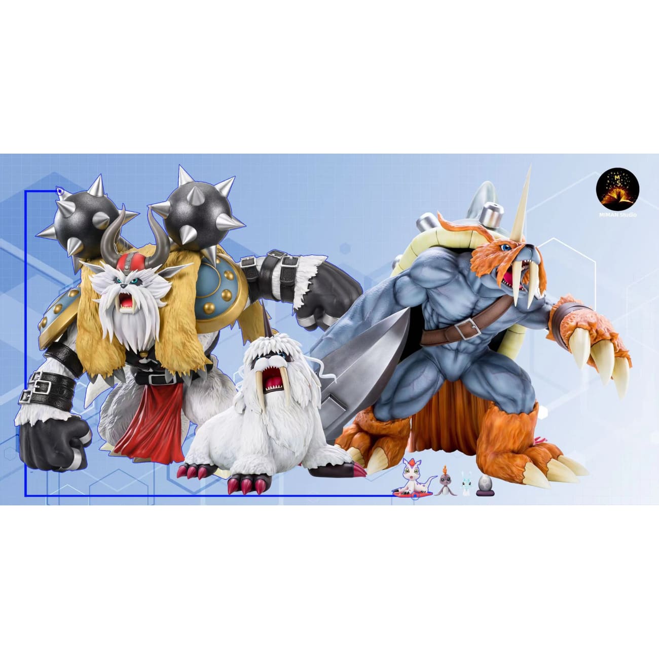 MIMAN Studio - Gomamon / Vikemon
