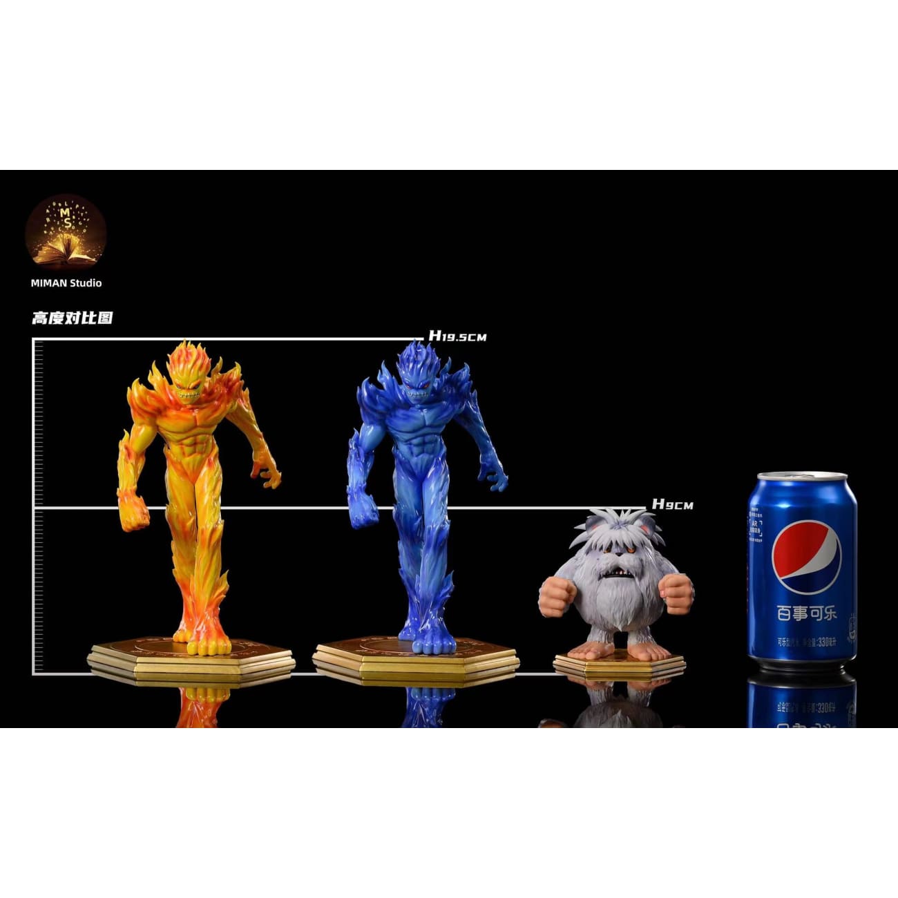 MIMAN Studio - Meramon / Blue Meramon / Mojyamon