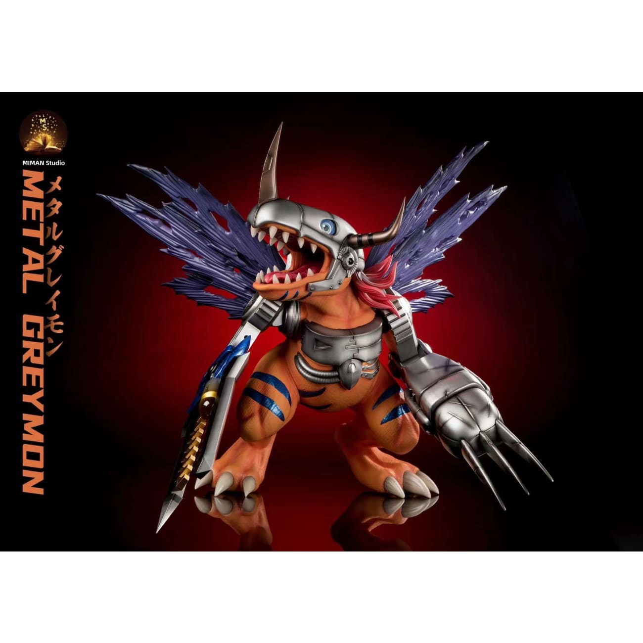 MIMAN Studio  - Metal Greymon [Standard/ Exclusive]
