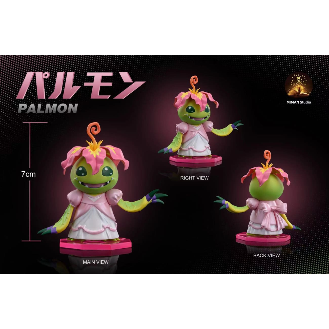 Miman Studio - Princess Mimi Tachikawa / Princess Palmon / Gekomon / Otamamon [4 Variants]