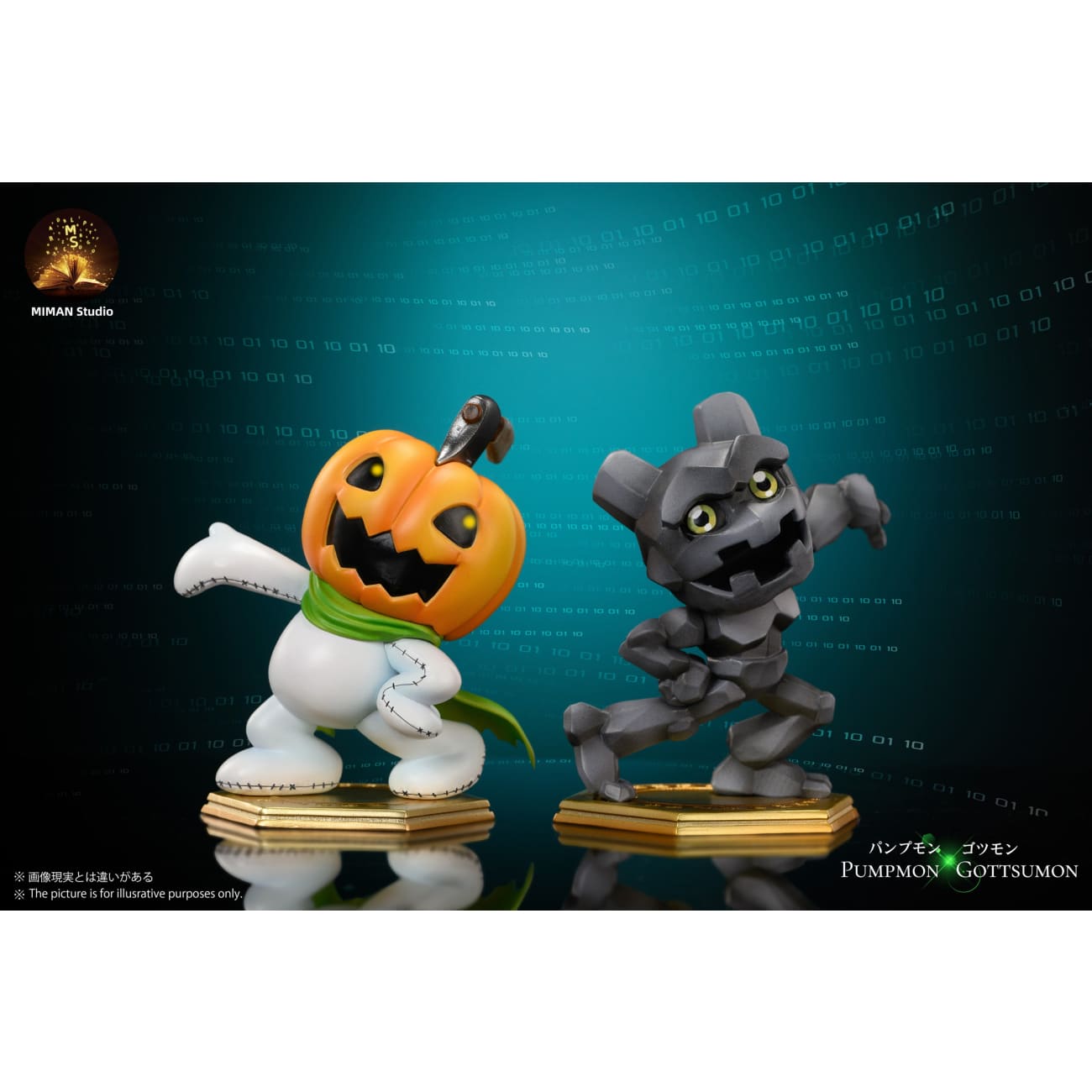 Miman Studio - Pumpmon & Gottsumon [2 Variants]
