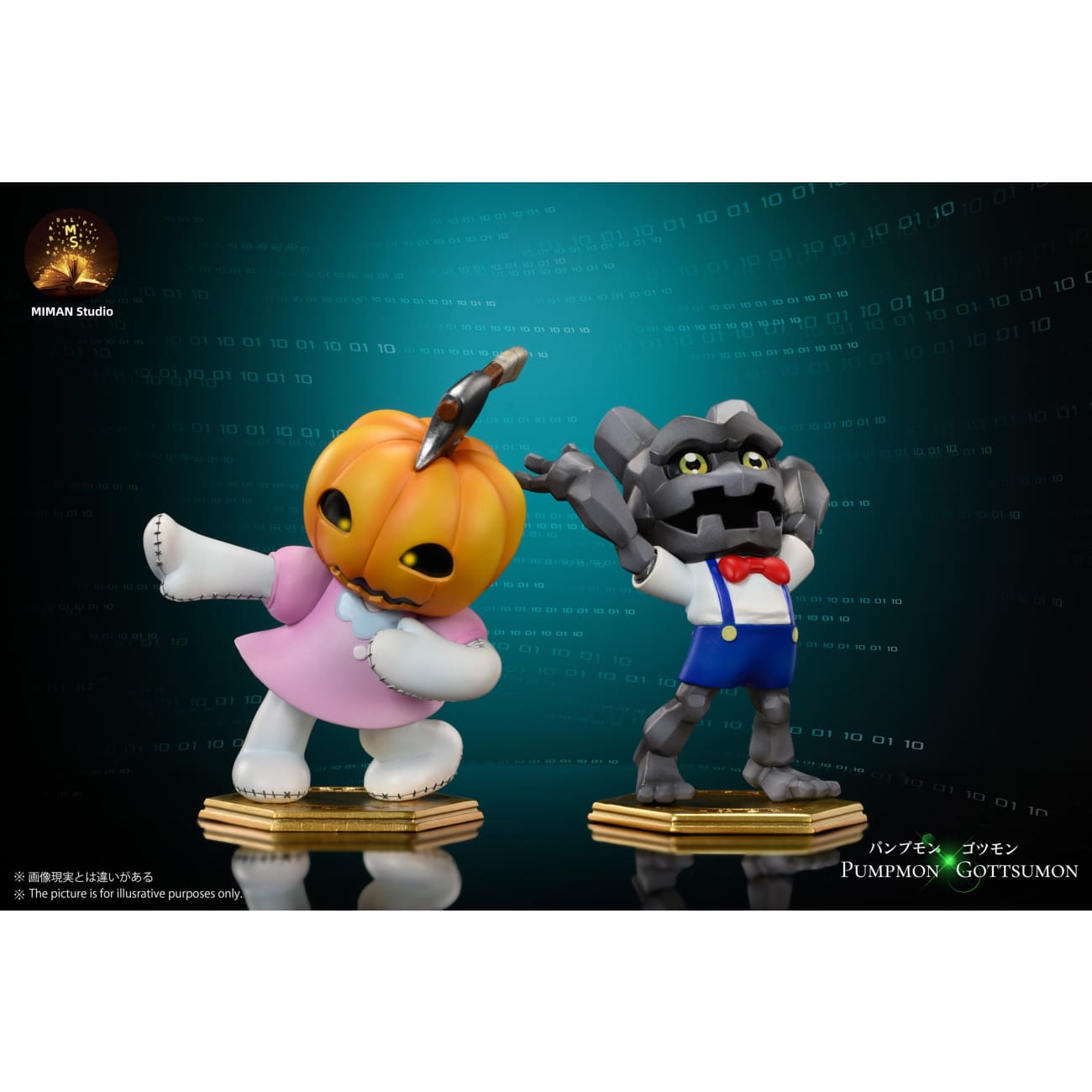 Miman Studio - Pumpmon & Gottsumon [2 Variants]