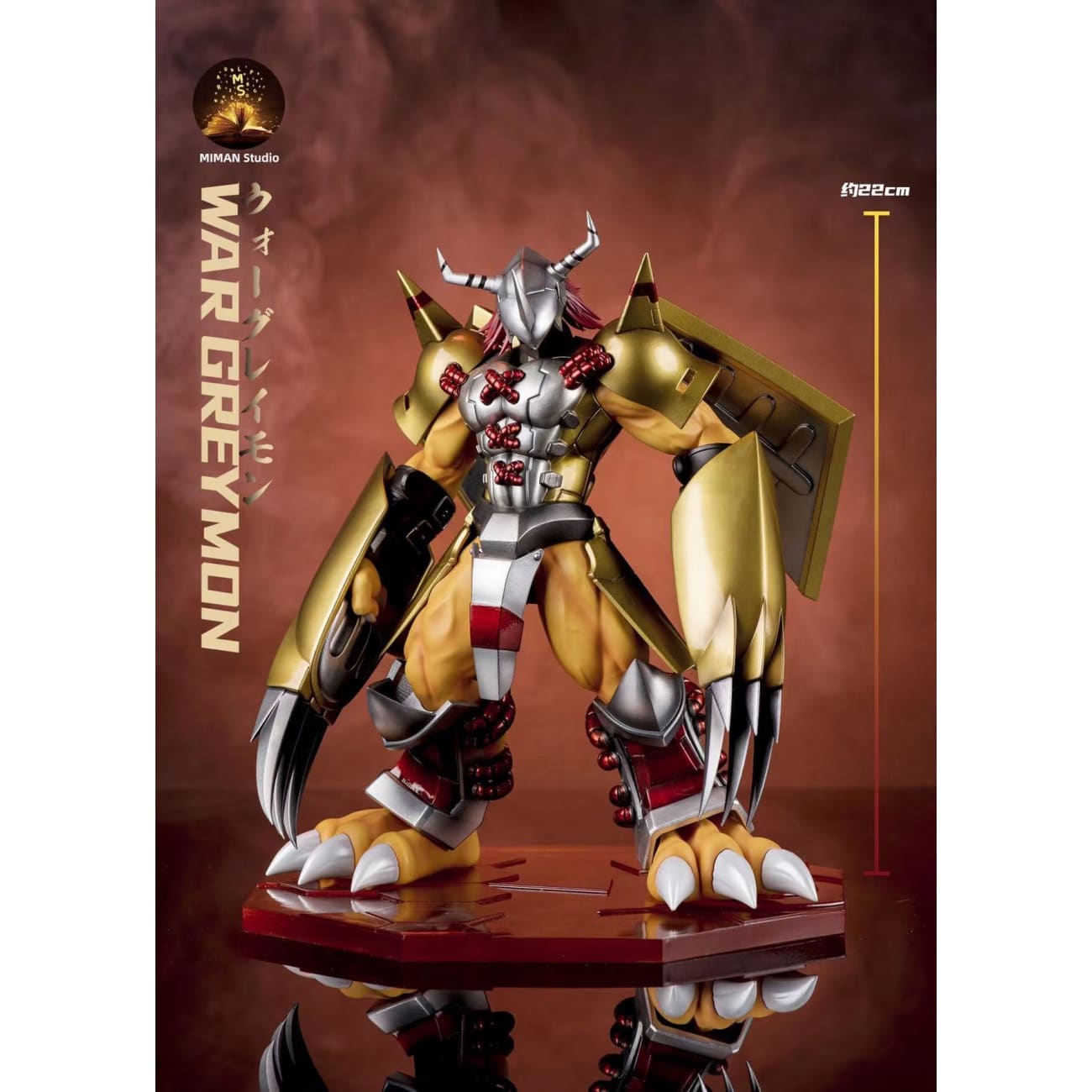 Miman Studio - WarGreymon / Black Wargreymon/ Agumon 