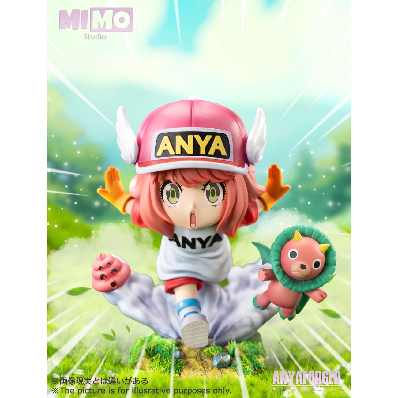 Mimo Studio - Anya Forger Cosplay Arale Norimaki