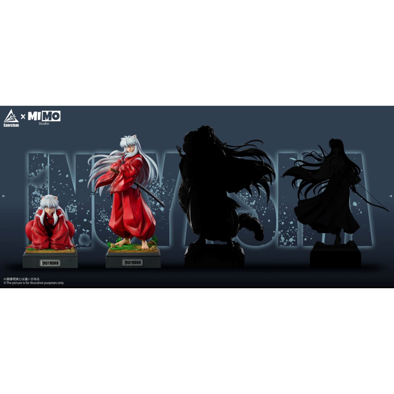 Mimo Studio & Exorcism Studio - Inuyasha Dual Form Statue [2 Variants]