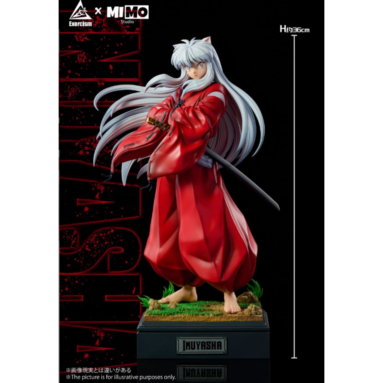 Mimo Studio & Exorcism Studio - Inuyasha Dual Form Statue [2 Variants]