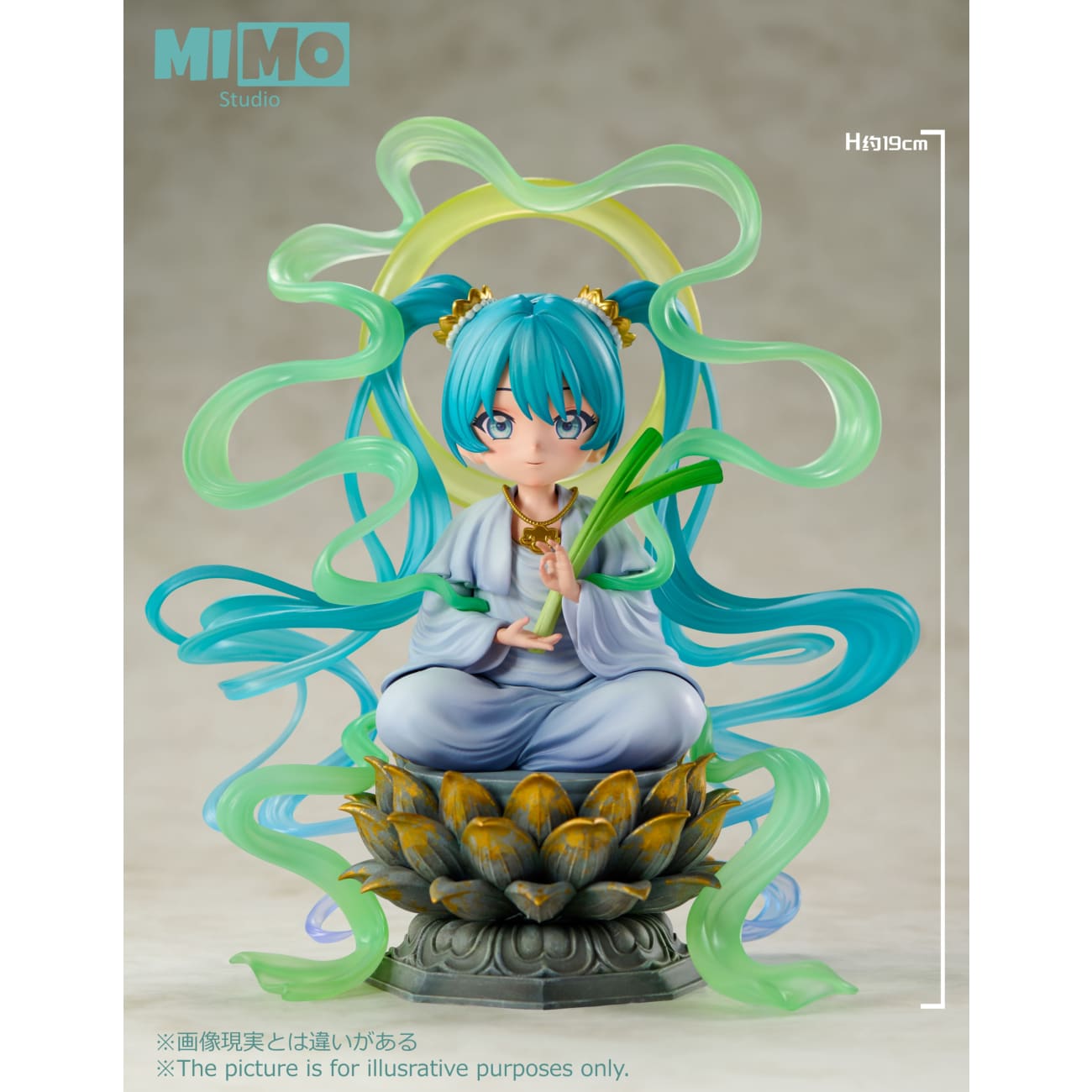 Mimo Studio - Hatsune Miku cos Buddha Guanyin