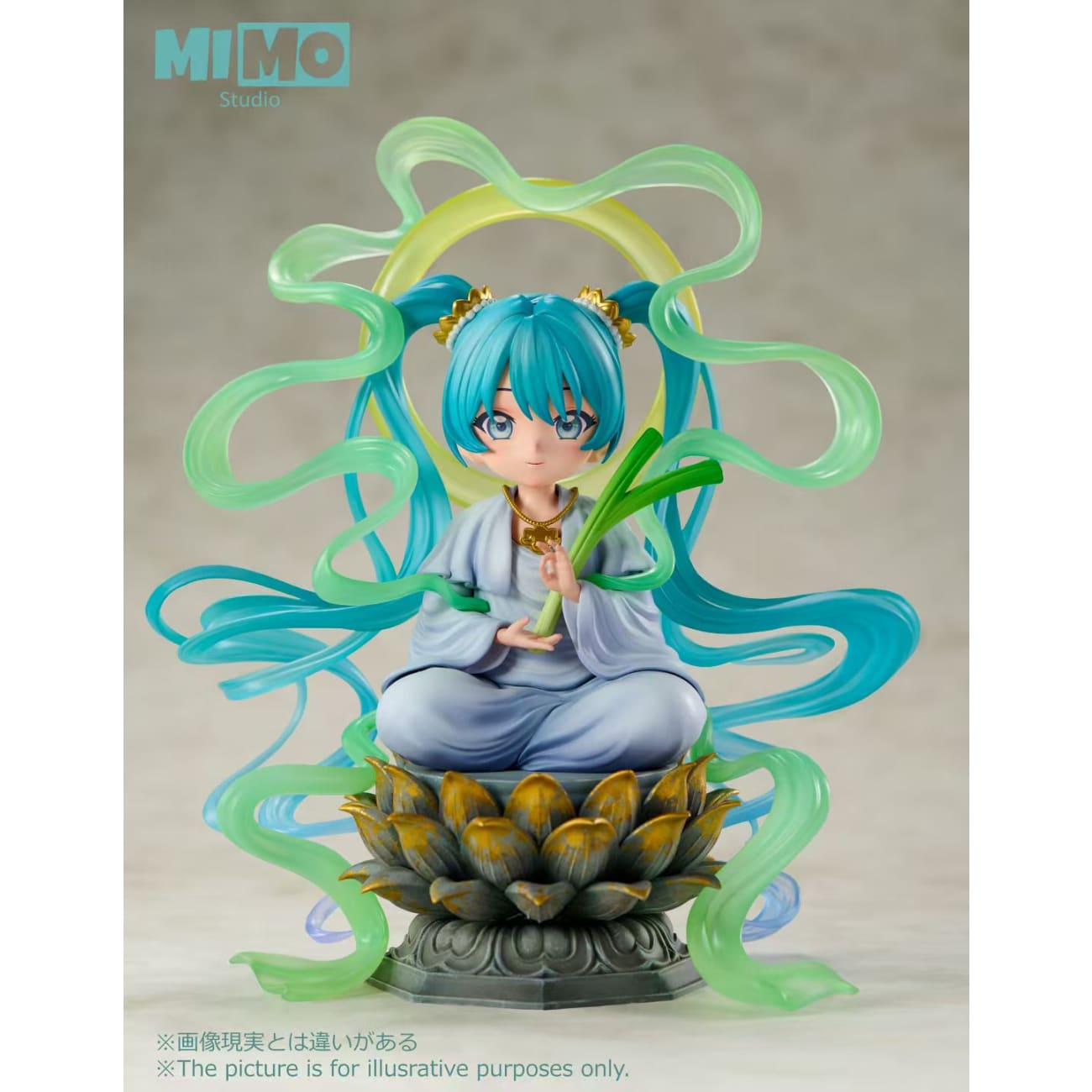 Mimo Studio - Hatsune Miku cos Buddha Guanyin