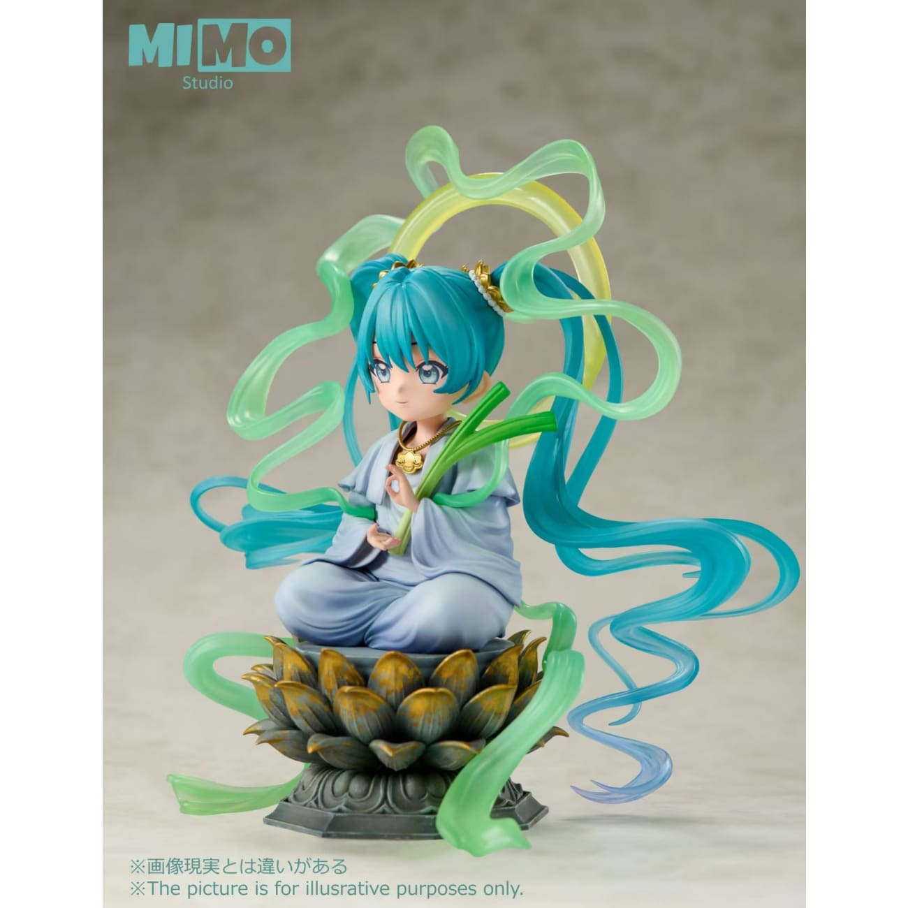 Mimo Studio - Hatsune Miku cos Buddha Guanyin