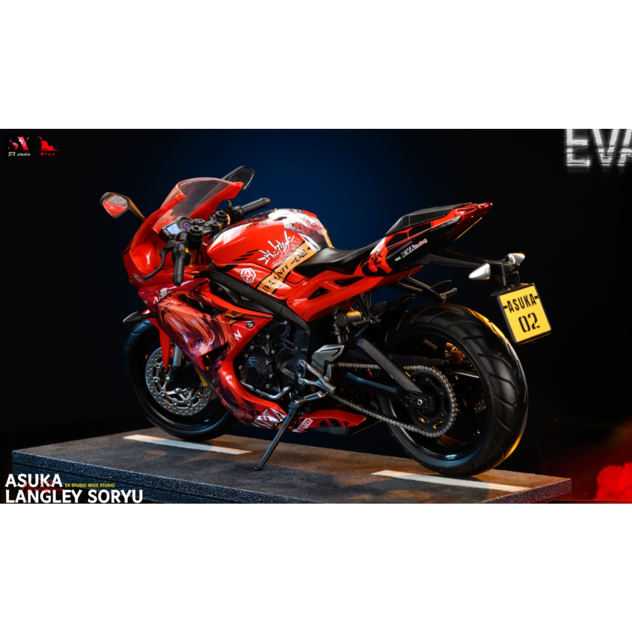 Miss Studio x SX Studio - Motorcycle Asuka Langley Soryu