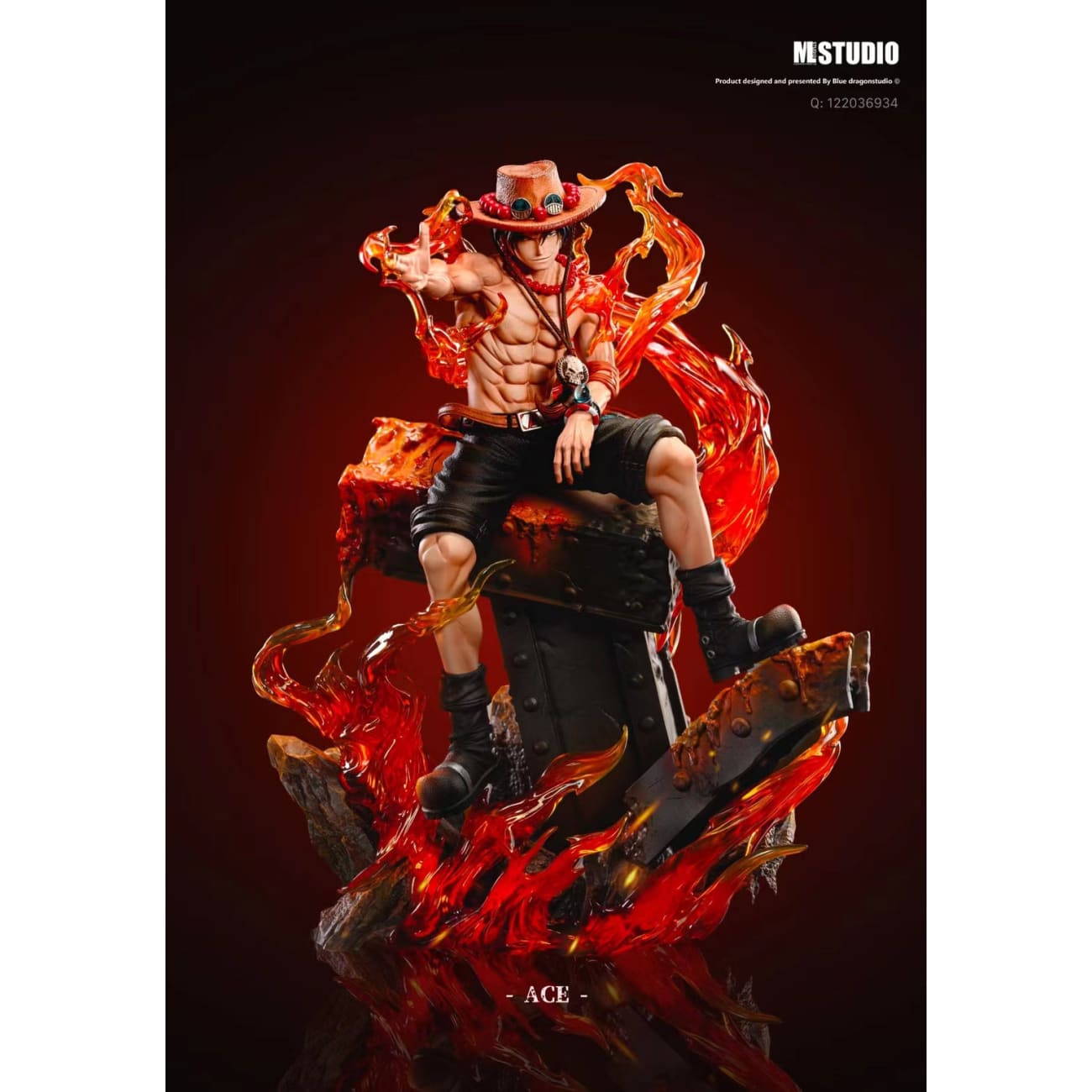 ML Studio - Fire Gun Portgas·D· Ace [2 Variants]