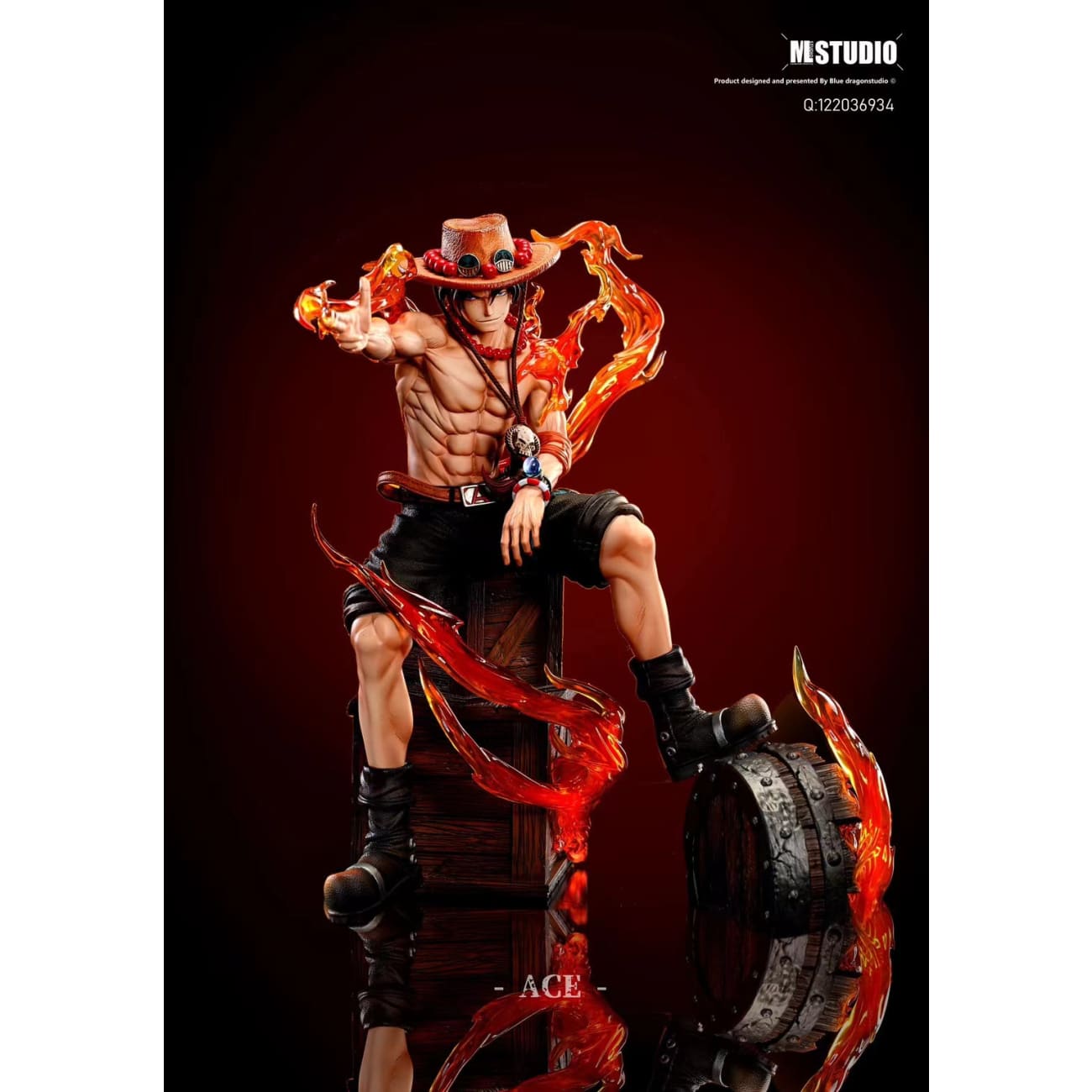 ML Studio - Fire Gun Portgas·D· Ace [2 Variants]