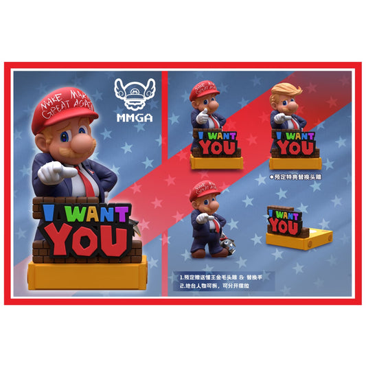 MMGA Studio - Mario Cosplay Donald Trump