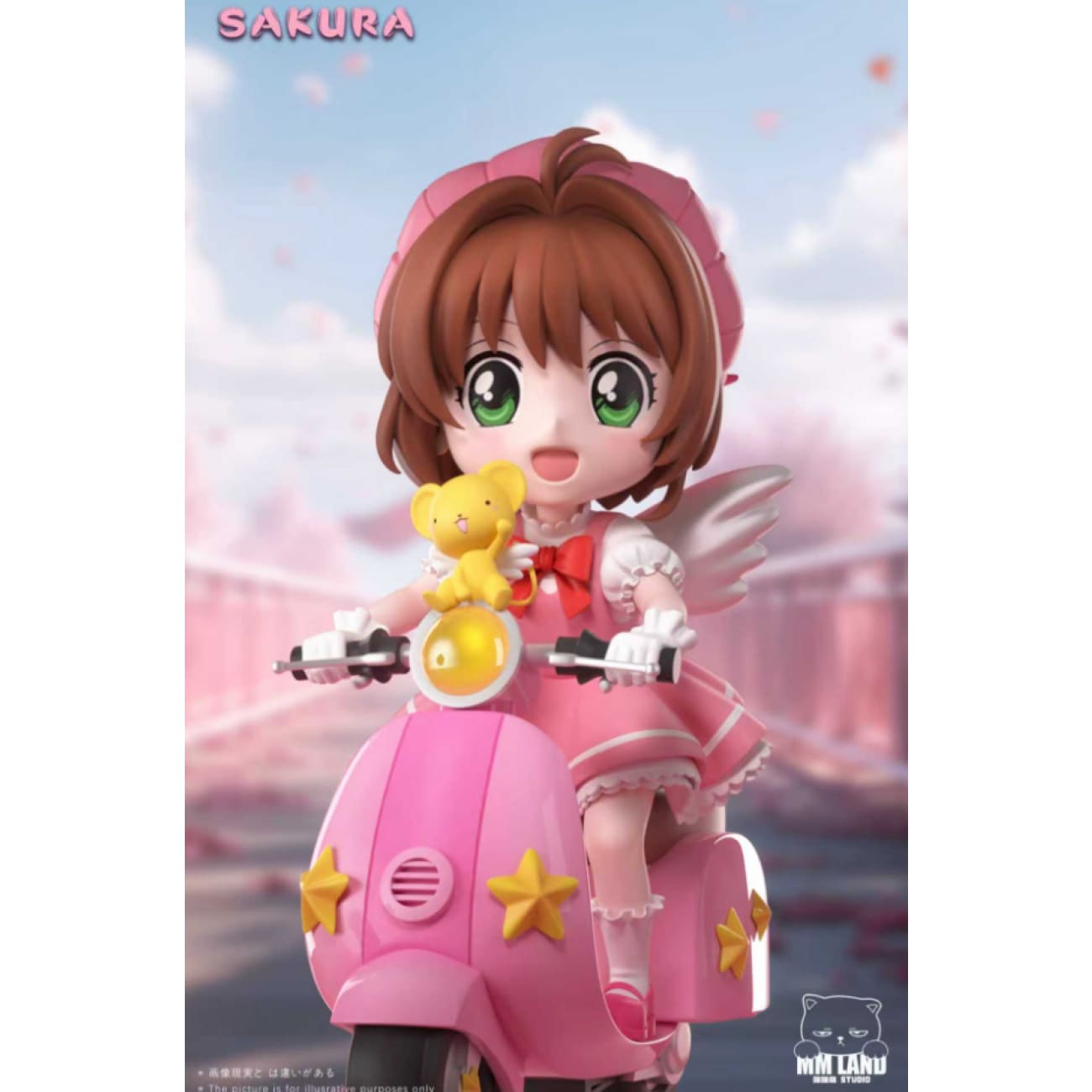 MMLAND Studio - Sakura on Motorcycle