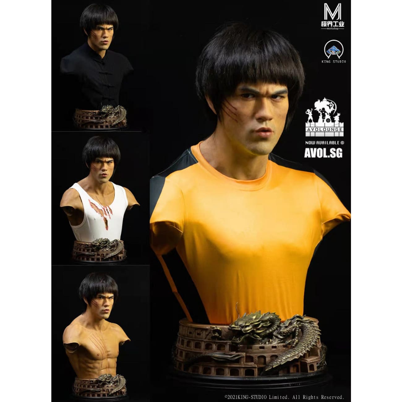 Mo Jie Workshop - Bruce Lee bust [1/1 scale]