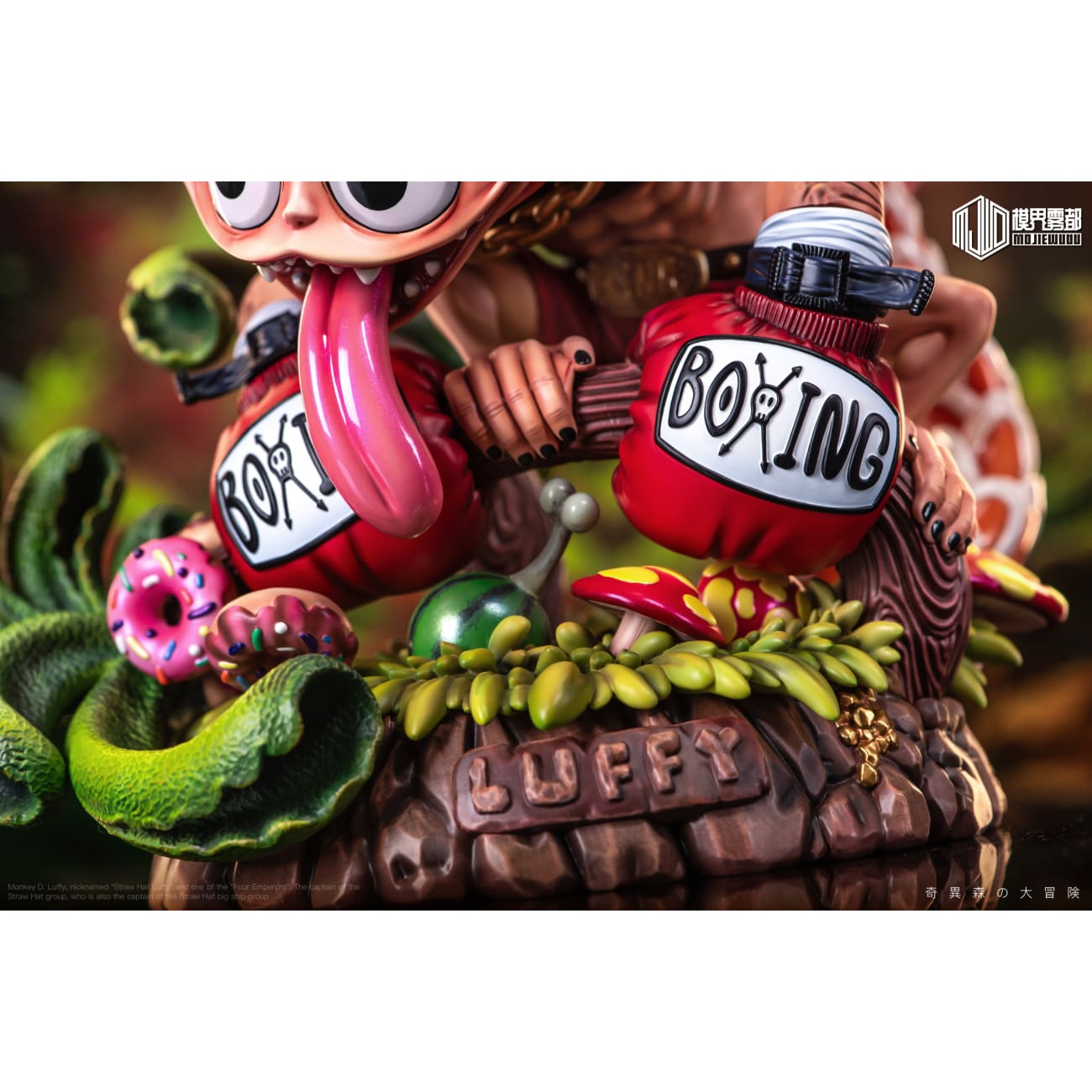 Mo Jie Wu Du Studio / MJ Studio - Monkey D. Luffy & Fish Tail Monkey