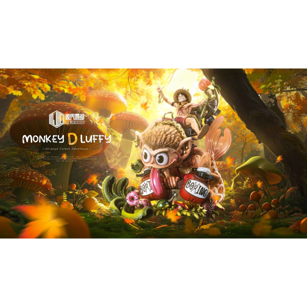 Mo Jie Wu Du Studio / MJ Studio - Monkey D. Luffy & Fish Tail Monkey