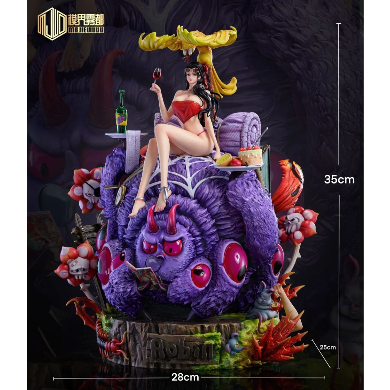 Mo Jie Wu Du Studio / MJ Studio - Nico Robin & Spider  