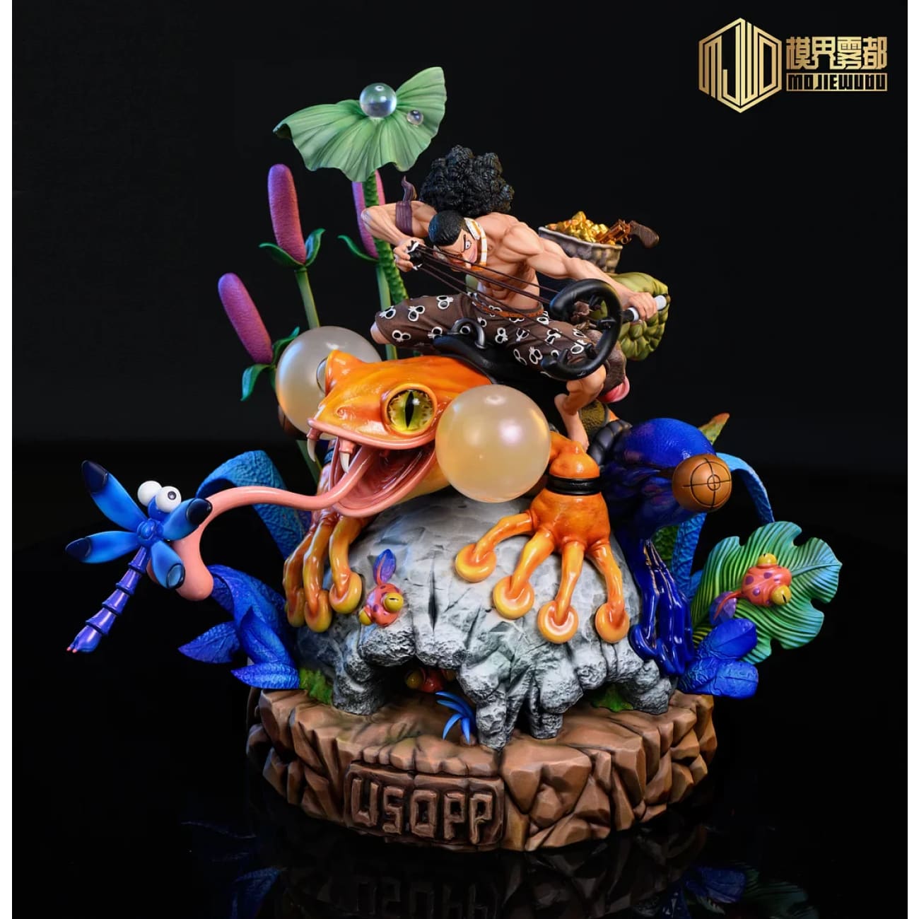 Mo Jie Wu Du Studio / MJ Studio - Usopp & Frog