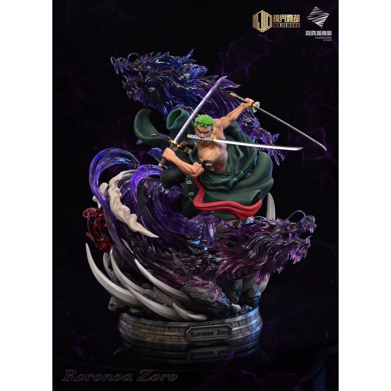 Mo JIe Wu Du x Hurricane Studio - Roronoa Zoro [Solid/ Transparent Version]