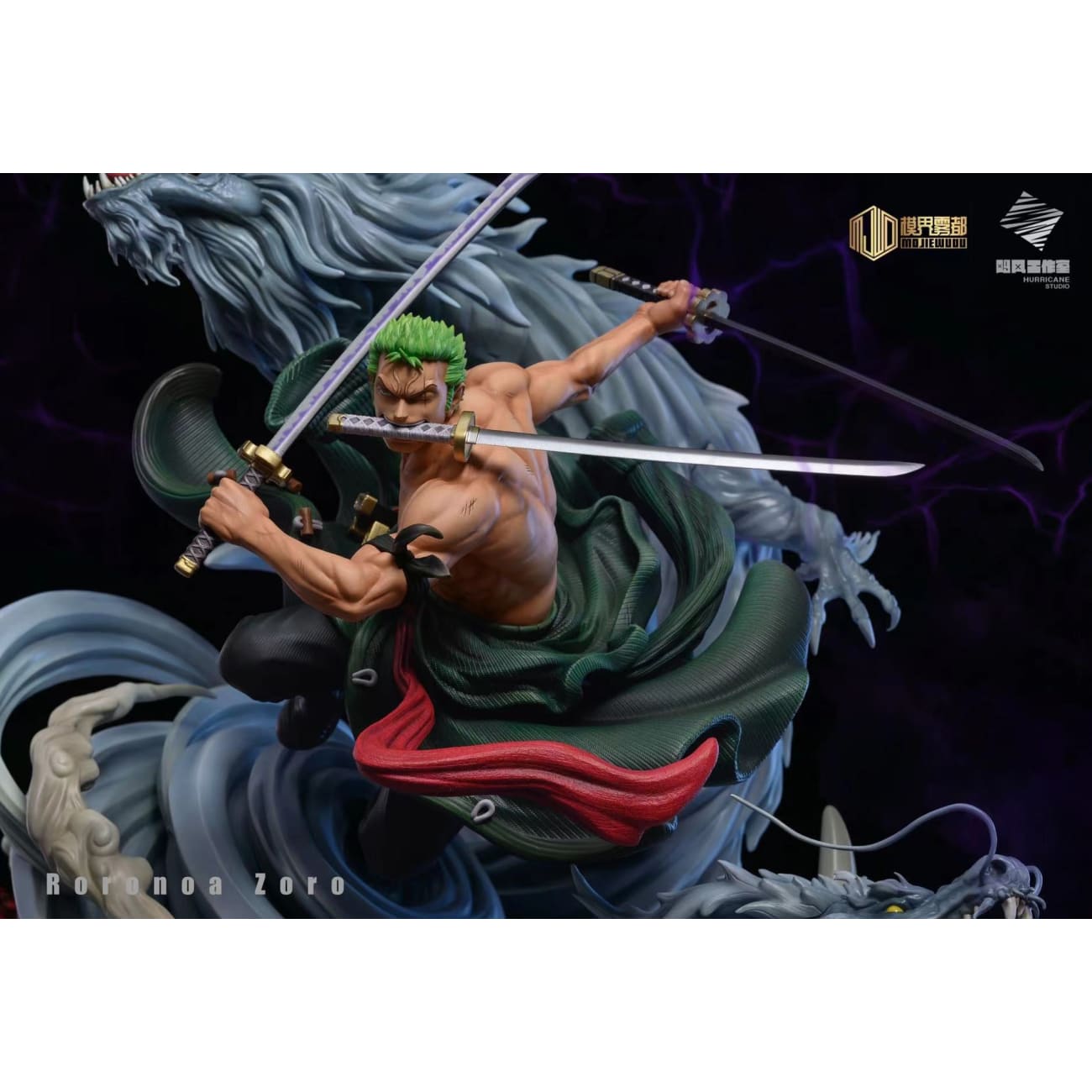 Mo JIe Wu Du x Hurricane Studio - Roronoa Zoro [Solid/ Transparent Version]