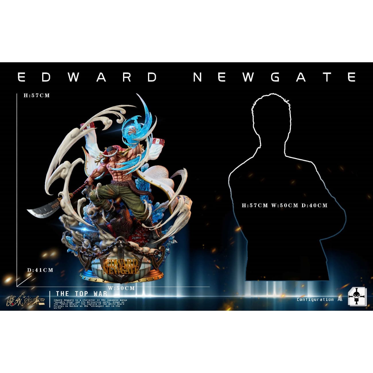 Mo Wo Zhang Ben Studio - Whitebeard Edward Newgate