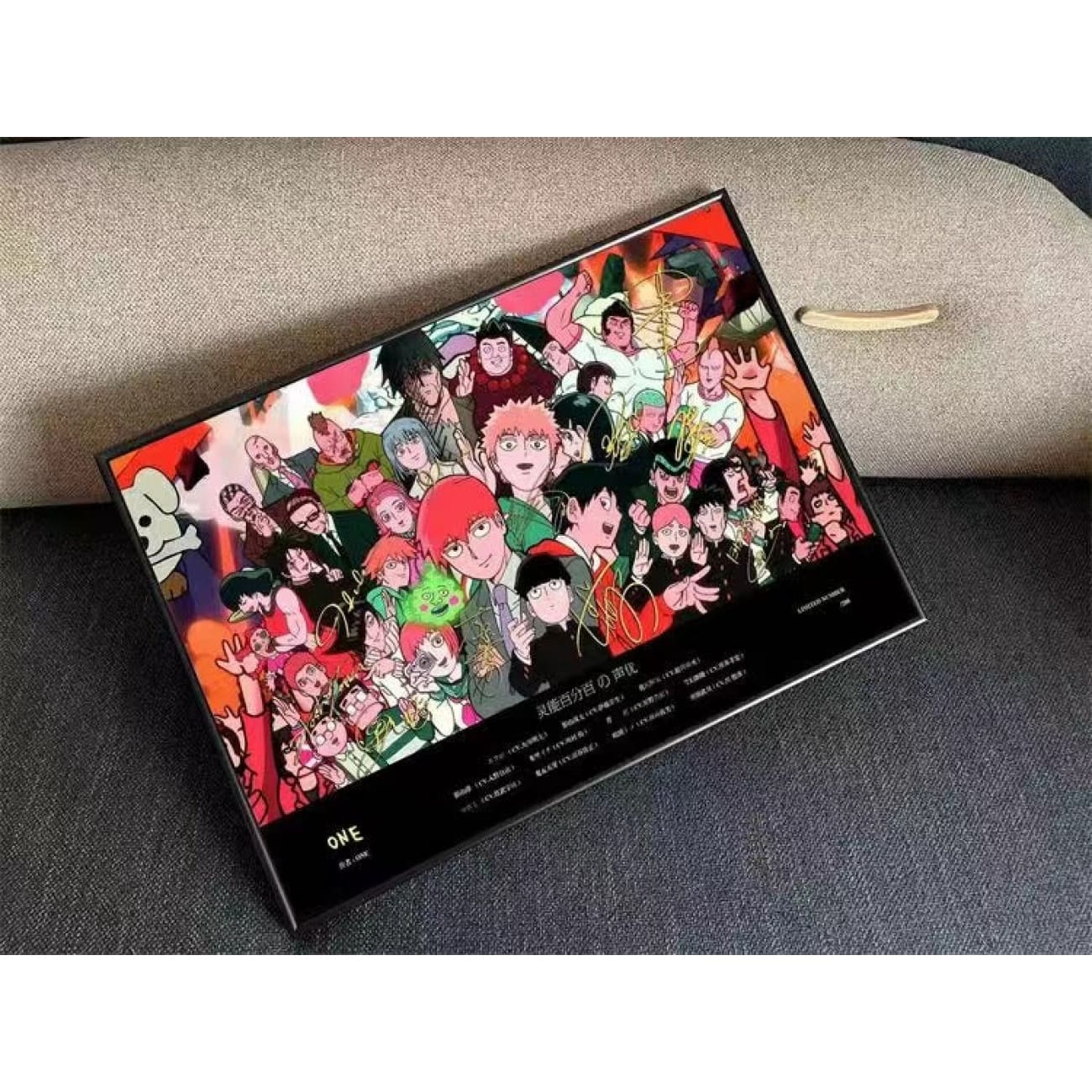 Mob Psycho 100 Voice Actor's Signatures Poster Frame