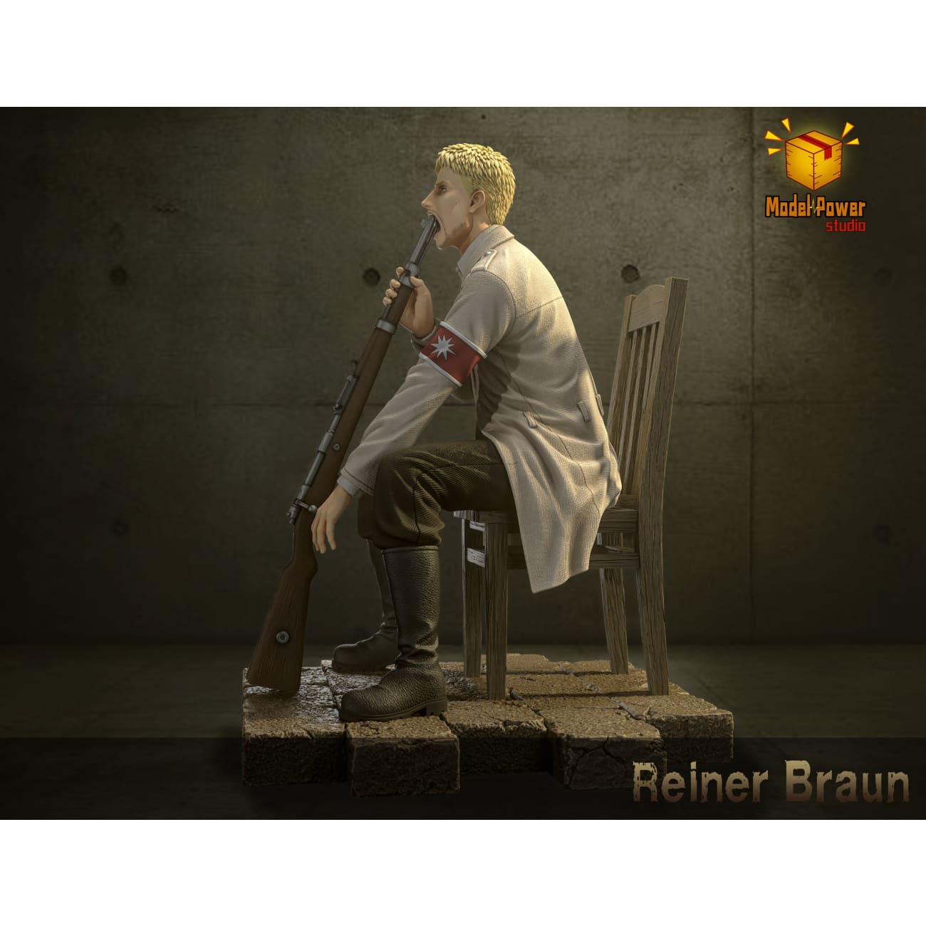 Model Power Studio - Despairing Reiner Braun