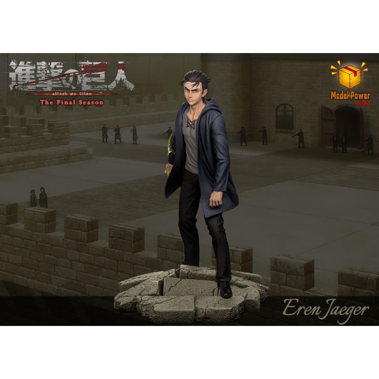 Model Power Studio - Eren Yeager / Pieck Finger