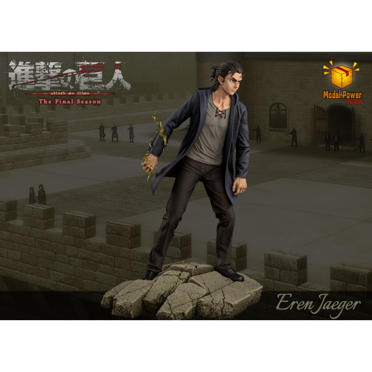Model Power Studio - Eren Yeager / Pieck Finger