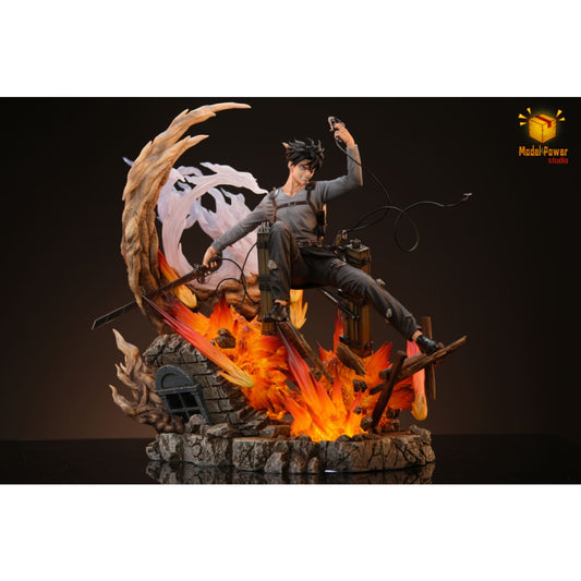 Model Power Studio - Street Fighting Levi Ackerman