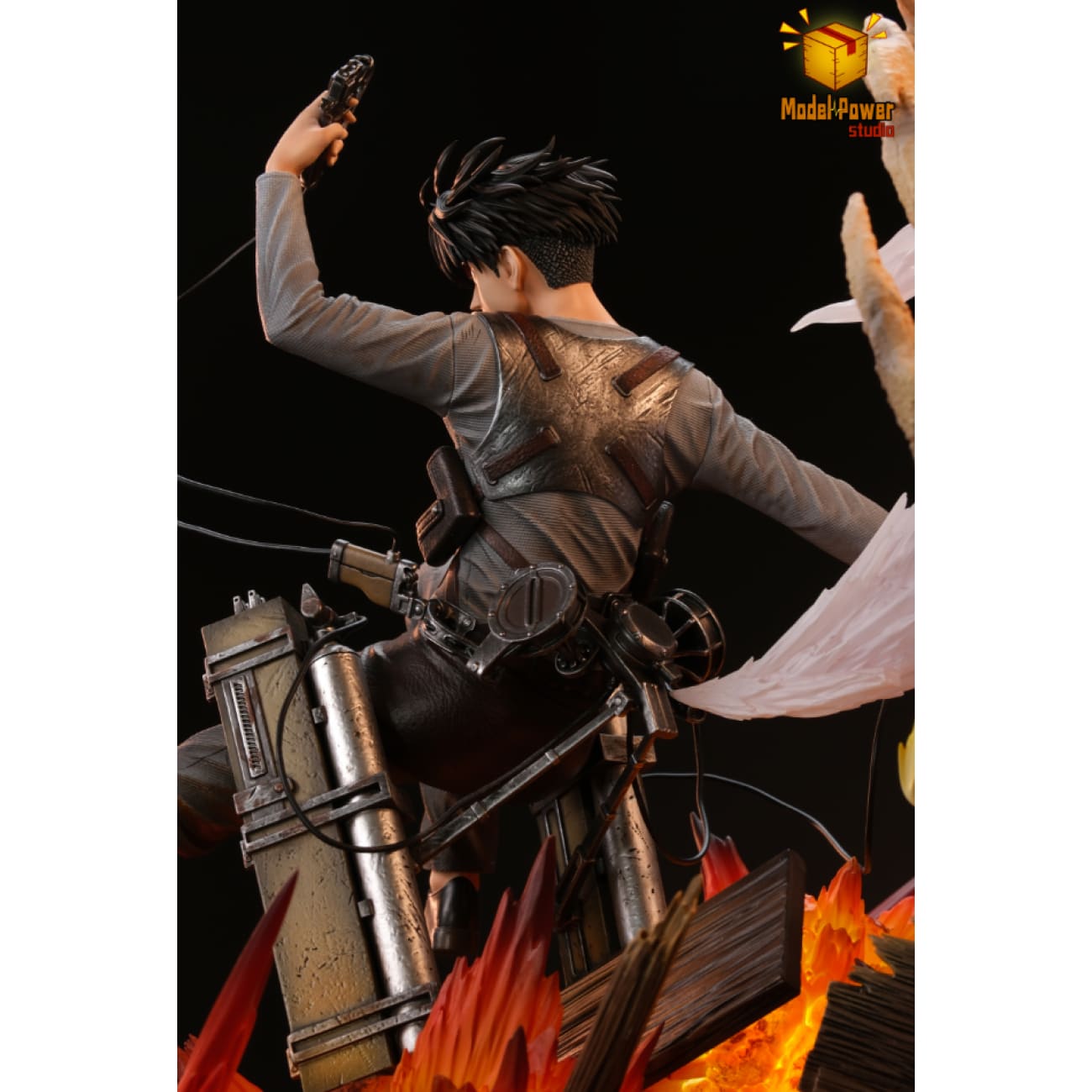 Model Power Studio - Street Fighting Levi Ackerman
