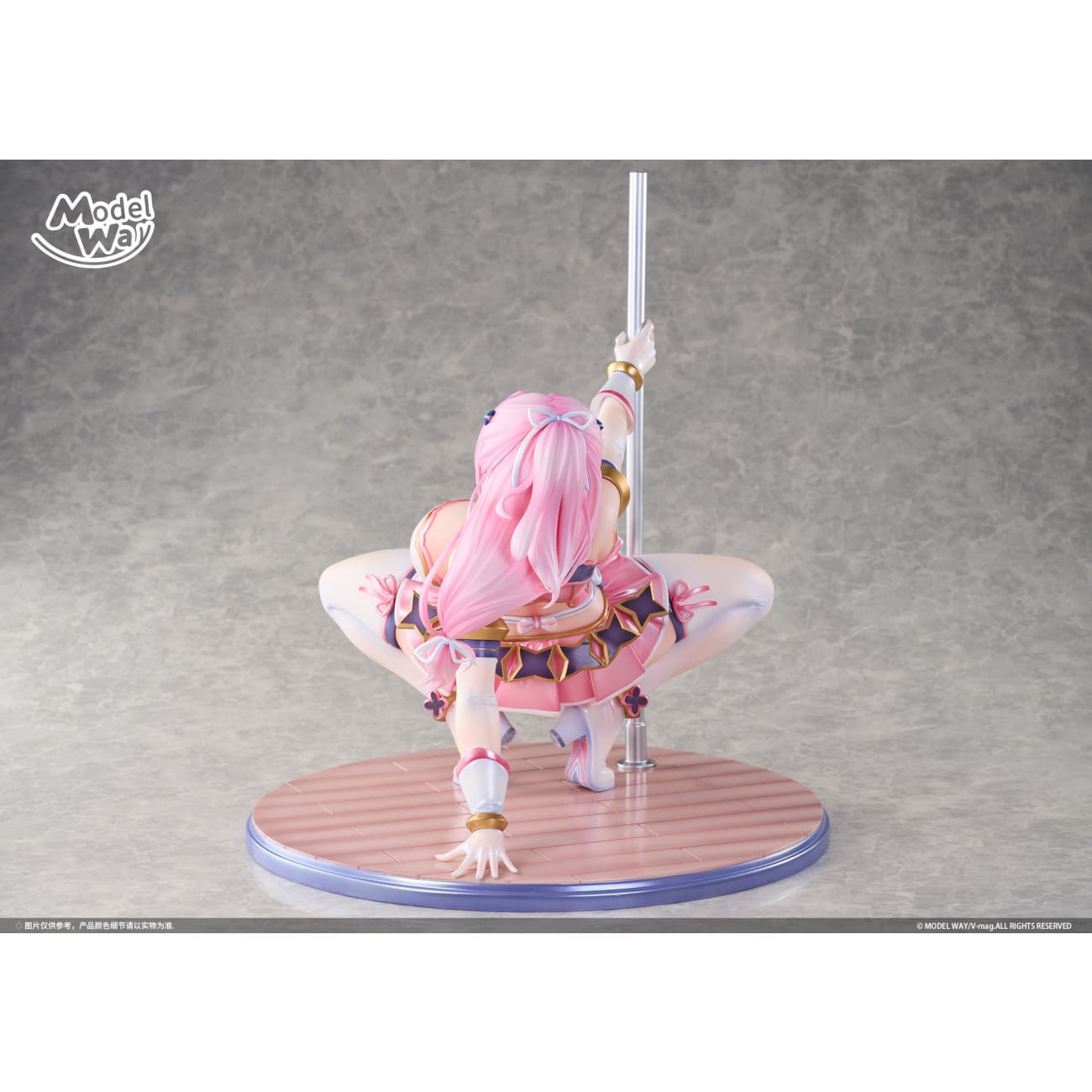 Model Way Studio - Momoka Sakura Playful Angel Cheerleader Pink