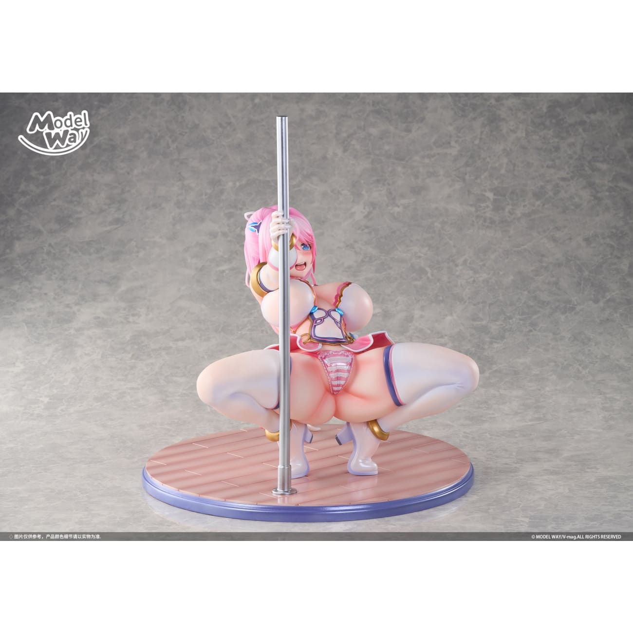 Model Way Studio - Momoka Sakura Playful Angel Cheerleader Pink