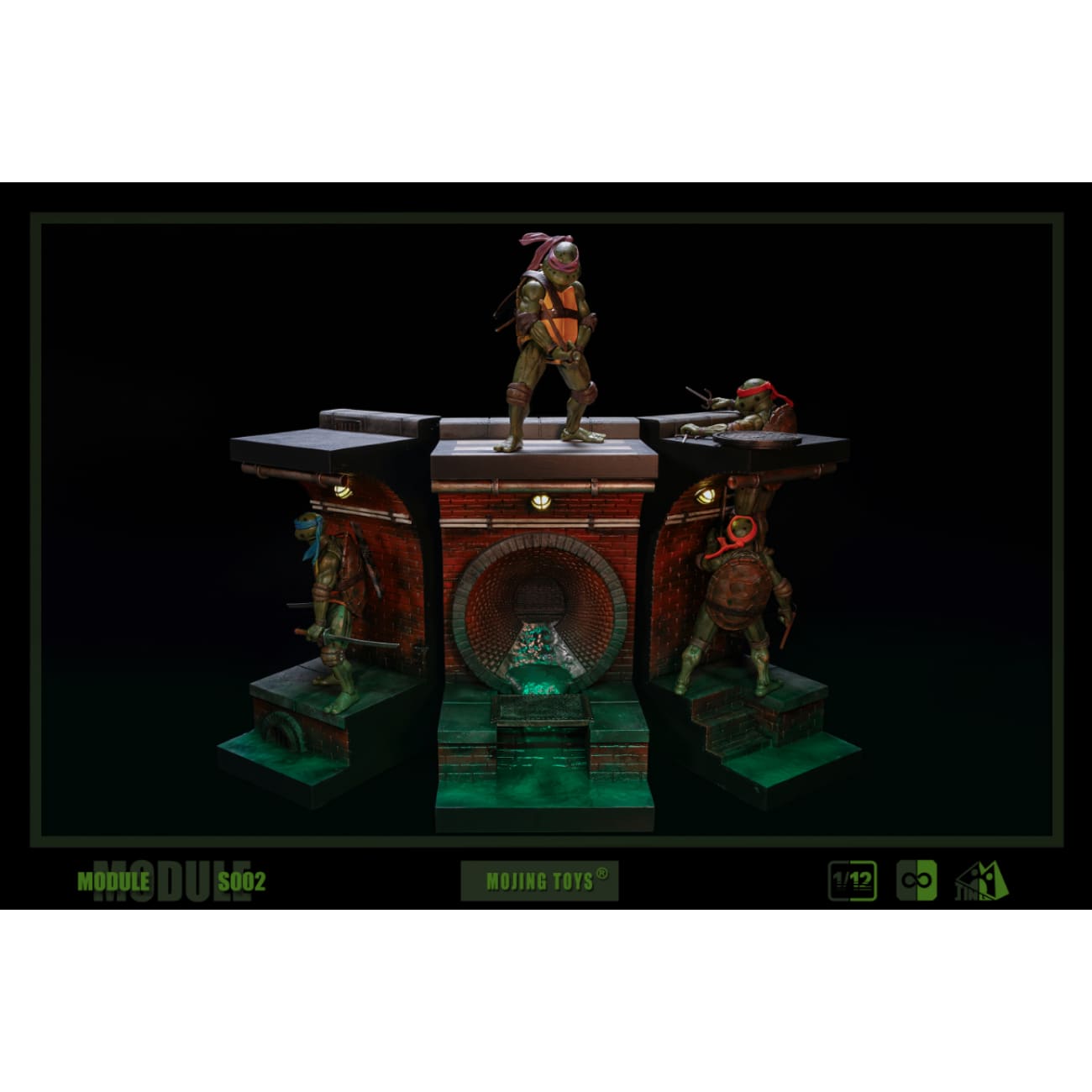 mOjing Toys - American Comic Sewe Diorama Base [4 Variants]